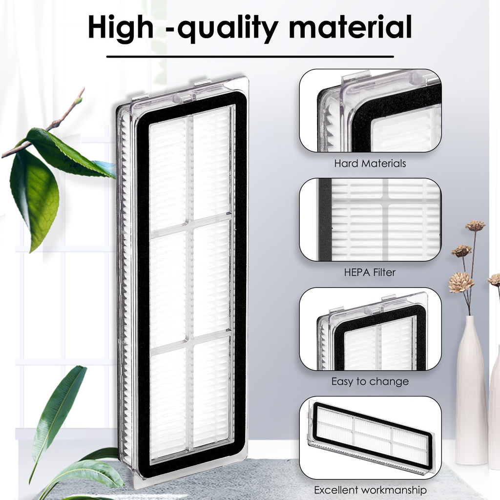 (3 Pieces) L10s Ultra HEPA Filter Compatible with Dreametech L10s Pro, L10 Ultra, S10, S10 PRO, S10 PLUS, Z10 Pro, B101CN, 1C, W10, X10+, L10 + plus, Z10 pro, D10 PLUS, Vacuum Cleaner Filter Kit