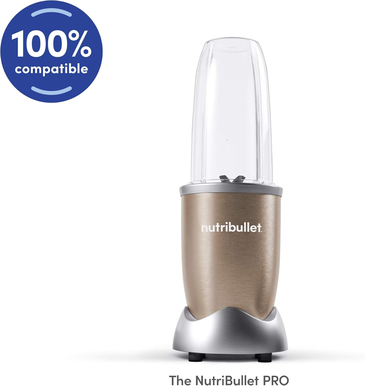 Nutribullet Pro - Deluxe 32 Oz Blender | Grey/Clear Design for Smoothies & More