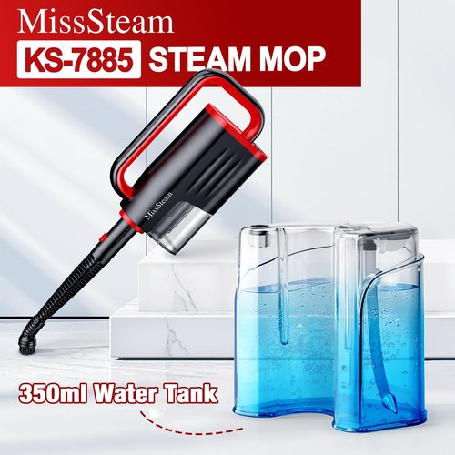 Replacement Removable Water Tank for MissSteam KS-7885 Steam Mop - 350ml Leak-Proof Refillable Water Reservoir Compatible with MissSteam High-Temp Floor Steamer