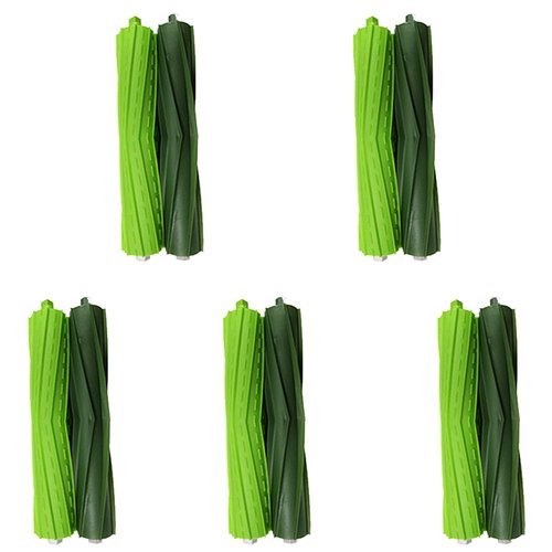 Amyehouse Dual Multi-Surface Rubber Roller Brushes Replacement Parts Compatible with Irobot Roomba I E & J Series I1+ I7 I3+ I4+ I6+ I7+ I8+ J5 J5+ j6 J6+ J7 J7+ J8 J8+ J9+ E5 E6 Vacuum Accessories