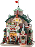Lemax Lighted Christmas Cookie Shop | Festive Pop-Up Building Décor - #45248