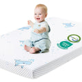 GOODFINDS Pack and Play Mattress, 38"x26" High Density Soft & Firm Memory Foam Pack N Play Mattresses, Baby Mattress for Pack and Play for Pack N Play with Non-Slip Bottom Washable Cover