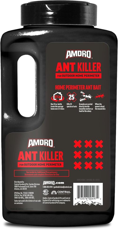 Amdro Ant Killer - Effective Outdoor Perimeter Protection | 12oz Size