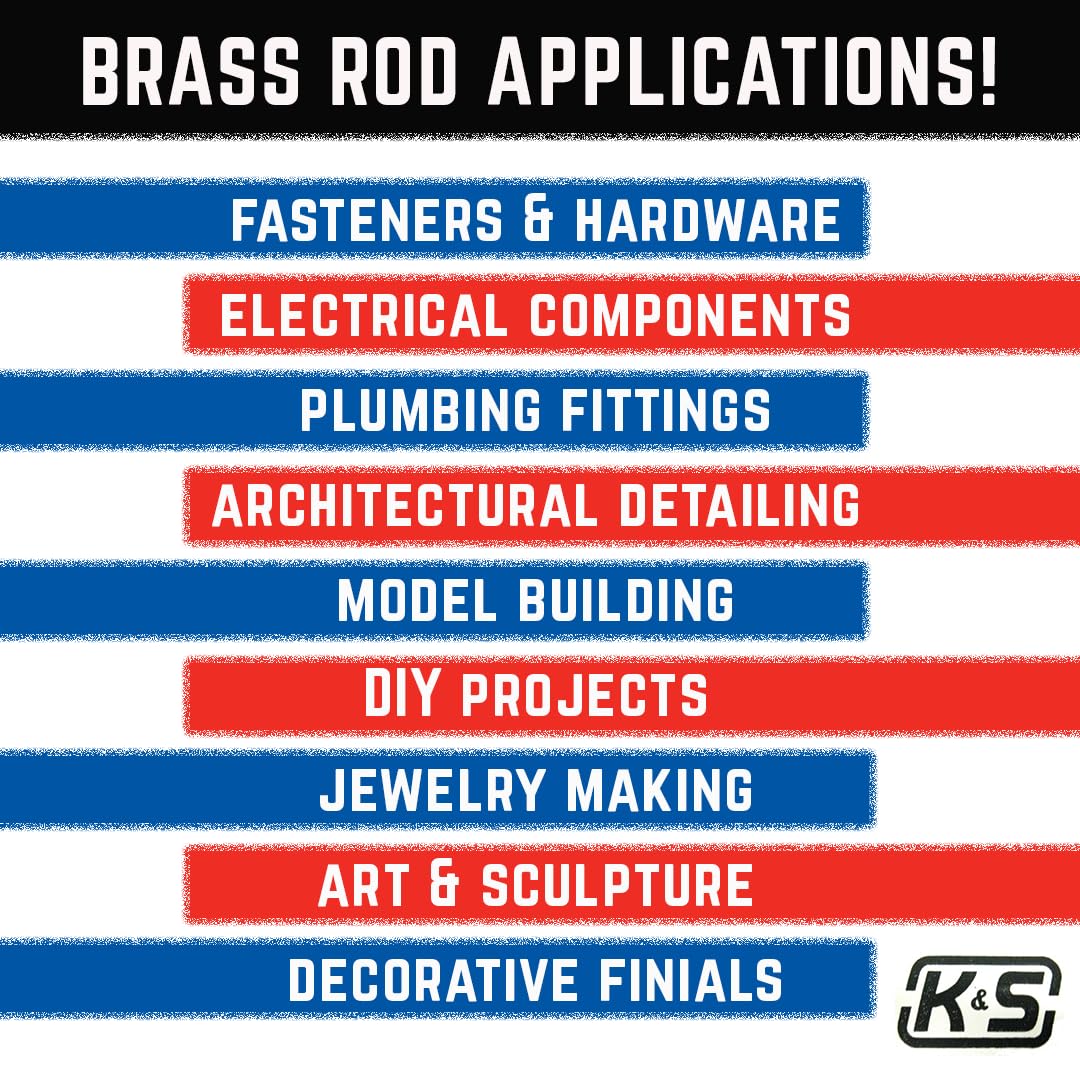 166 Solid Brass Rod 3/16"