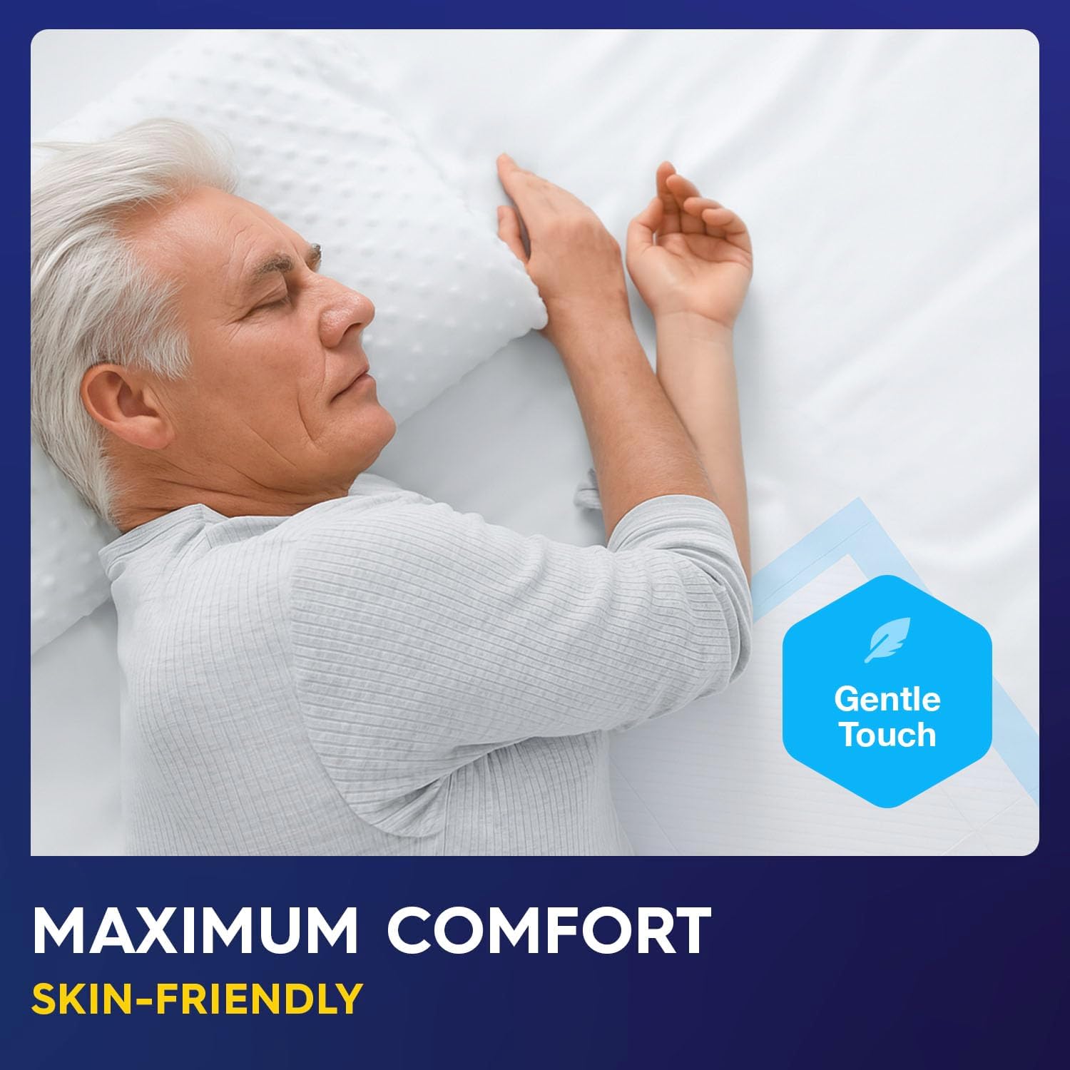 PULP Incontinence Underpads - Super Absorbent Disposable Bed Pads | 36" x 36" | Ideal for Adults, Children & Babies