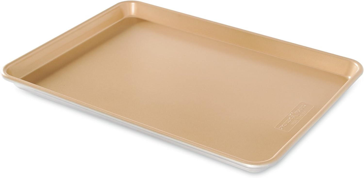 Nordic Ware Baker's Half Sheet - Non-Stick Aluminum Tray | 13" x 18" Size for Easy Baking