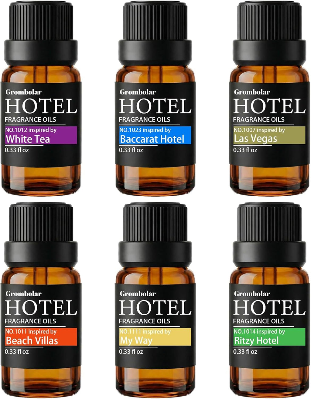 Skiennix Essential Oils Set | Hotel Collection Diffuser Oils - Premium Fragrance for Home Care