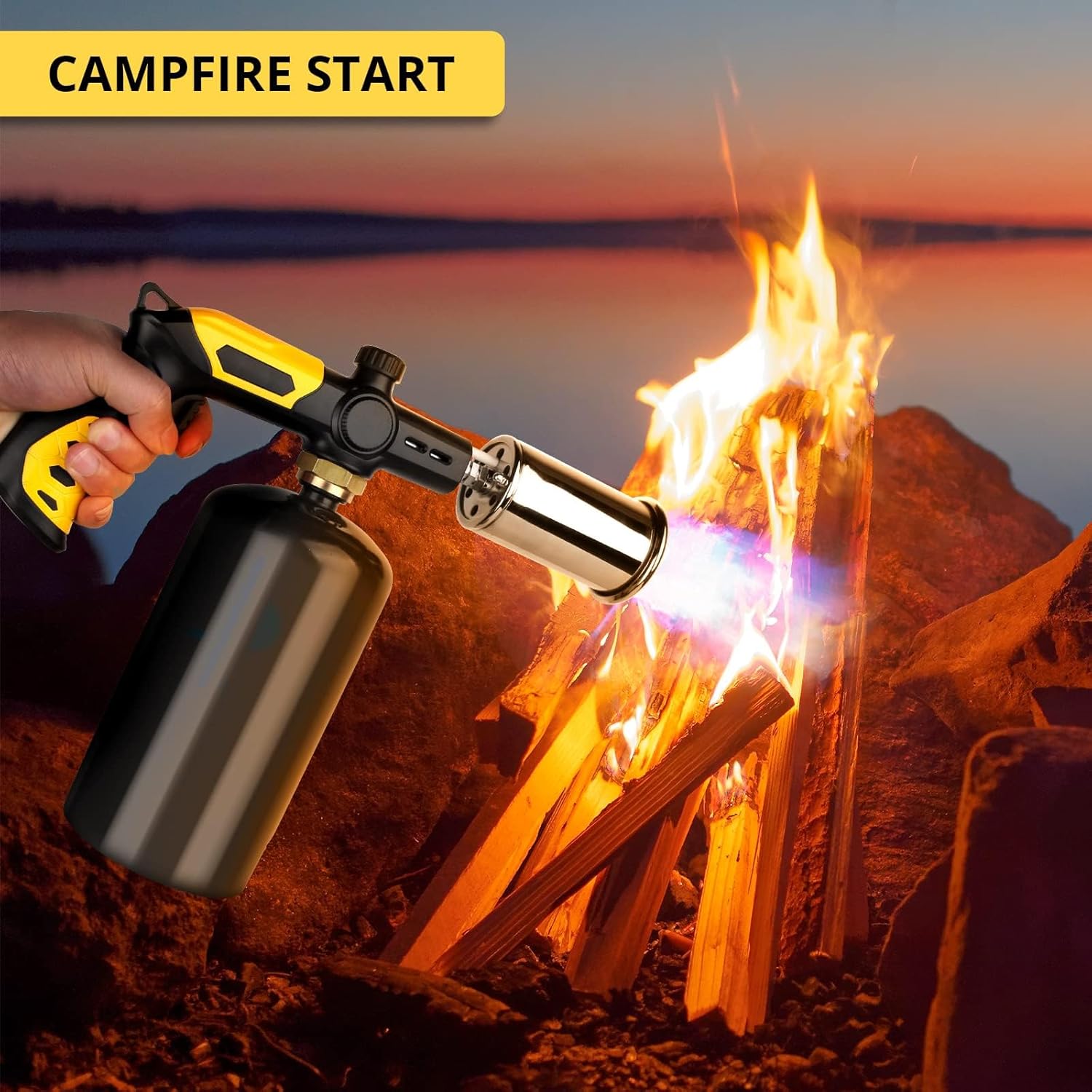 TBTEEK Cooking Torch - Powerful Culinary Grilling Torch for Searing Meat & BBQ | Propane Torch