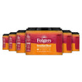 Folgers Breakfast Blend Ground Coffee, Mild Roast, 22.6 Oz. Canister (Pack of 6)