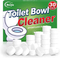 Msvvko Toilet Bowl Cleaner Tablets - 30 Pack Automatic Hands-Free Cleaning for Fresh Bathrooms