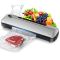 75Kpa Vacuum Sealer for Food, Precision Suction Power 6-in-1 Food Sealer with Digital Timer, Dry & Moist Food Modes,