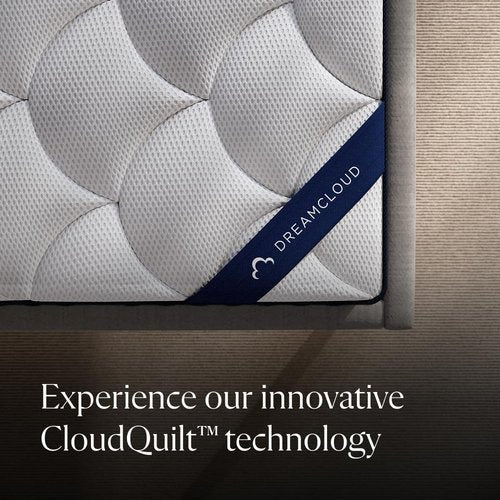 DreamCloud Classic Queen Mattress - Luxury Hybrid Gel Memory Foam for Back Pain Relief - 365-Night Trial | CertiPUR-US Certified