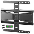 monTEK 0.77" Ultra Slim TV Wall Mount for 37-75 Inch TVs, Thin Low Profile Full Motion TV Wall Mount with Articulating Dual Arms, 4X Weight Tested, Max VESA 400x400mm, Fits 16/18" Studs
