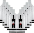 10 Set Wine Bags for Travel, Wine Bottle Travel Protector Bags, Wine Travel Bags for Wine Bottles Airplane, Wine Packaging Skins Sleeves for Air, Car and Cruise Travel