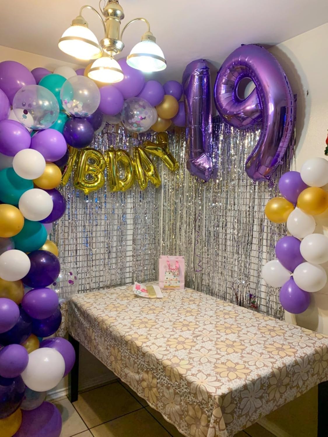 Skiennix 40-Inch Purple Number Balloons - Perfect for 2nd, 12th, 21st Birthday Celebrations & Events