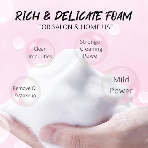 EMEDA Lash Shampoo Kit - Oil-Free Cleanser & Rinse Bottle with Rechargeable Fan Dryer | 2.02 fl oz