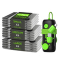 CrazyFeb Vacuum Bags for Travel - USB Electric Pump, 12 Pack Carry-on Size Vacuum Seal Bags for Clothing - Space Saver Vacuum Storage Bags for Luggage, Travel Essentials.
