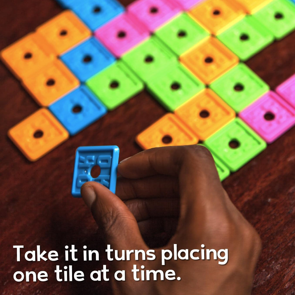 OK Play Ultimate Travel Tile Game - Learn in 10 Seconds | Waterproof & Indestructible Fun for All Ages