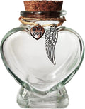 Skiennix Memorial Bottle for Pet Hair - Keepsake Urn for Dog & Cat Fur | Elegant Pet Memorial