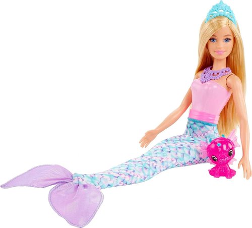 Barbie Dreamtopia Advent Calendar - Fantasy-Themed with 24 Surprises, Dolls, Pets & Accessories