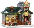 Lemax The Christmas Cafe - Lighted Battery-Operated Building | 4.5V Decorative Display #55313