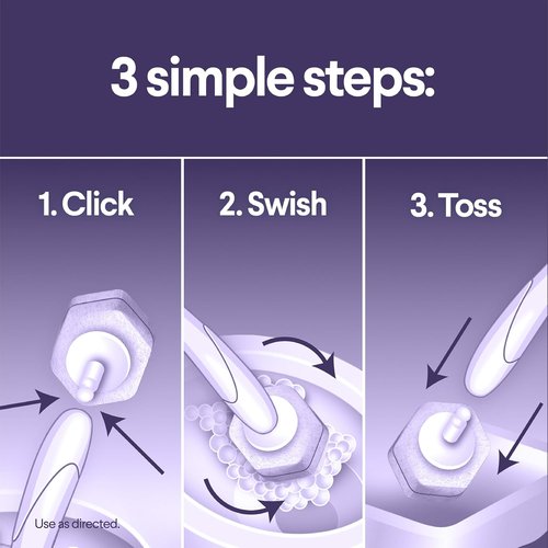 Clorox Scentiva Toilet Wand Refills - Lavender & Jasmine Scent | 20 Count Pack