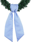 Blue Striped Wreath Sash by [Brand Name] - 5.12" Wide x 54.33" for Baby Showers & Summer Decor
