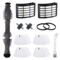 MZY LLC Vacuum Filter Replacement for Shark Navigator Lift Away NV350 NV351 NV352 NV355 NV356 NV357 NV358 UV440 Replacement Parts 2 Hepa Filter + 4 Foam + 1 Brush Roller + 2 Belt + 2Wheels
