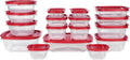 Rubbermaid EasyStore Food Storage Containers - 38-Piece Set with Lids for Organized Kitchen