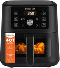 Instant Pot 4Qt Vortex Mini Air Fryer - 6-in-1 Versatility with Custom Programs | Black, 4 Quarts