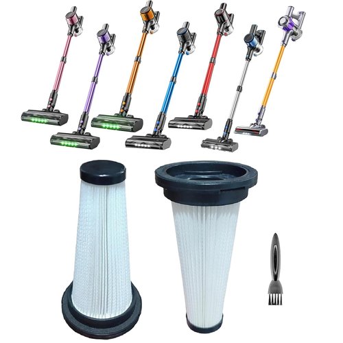 2Pack Hepa Filters Replacement Compatible with SUXIANGVAC Cordless Vacuum A27, Washable Filters Compatible with VOKENE& VICEASE& OIRFND A27& TITIPOY A27 Series