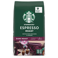 Starbucks Dark Roast Whole Bean Coffee - 100% Arabica Espresso Roast, 18 oz Bag
