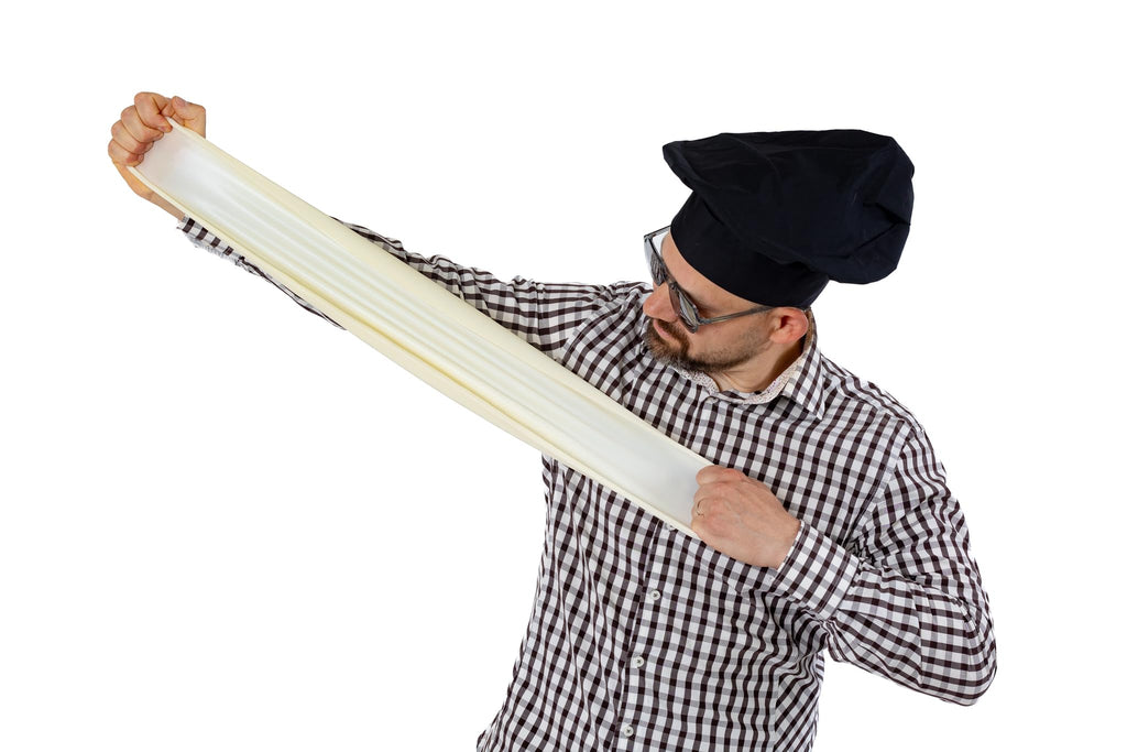 Training pizza disc for pizza acrobatics. Pizza di gomma - Spinning dough - Throw dough with silicone disc - size 13 inch. Rubber pizza.