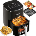 Air Fryer - 12 Presets with Viewing Window | 6Qt Large Capacity, 400℉ Max Crisp, Nonstick Basket
