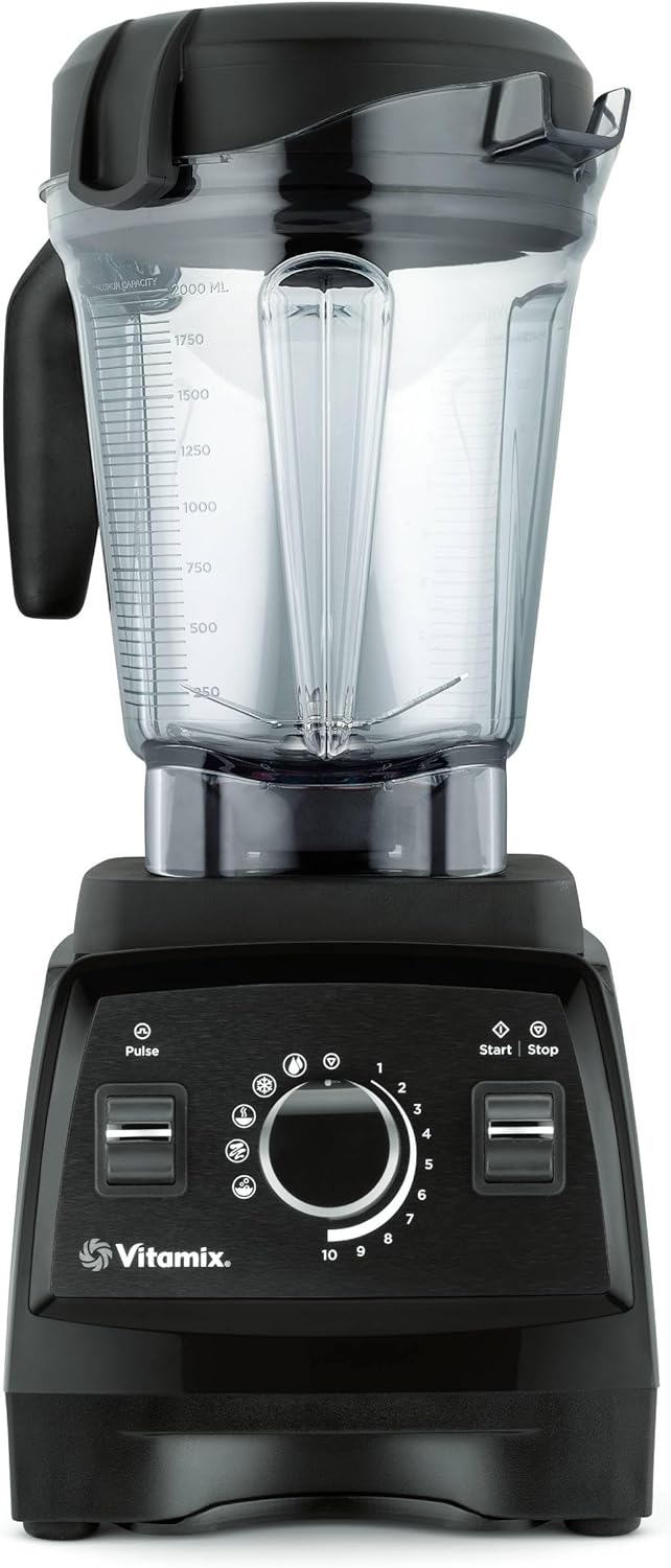 Vitamix Professional Series 750 Blender - Professional-Grade, 64 oz Low-Profile Container, Black, Self-Cleaning