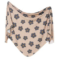 Copper Pearl Large Premium Knit Baby Swaddle Receiving Blanket Gemma in Tan
