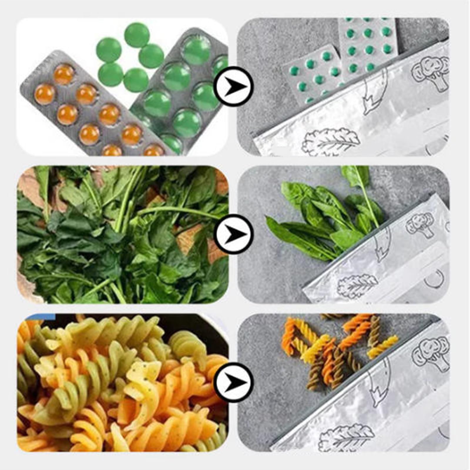 Reusable Aluminum Foil Sealable Storage Bags, 2025 New Resealable Vacuum Zipper Pouches for Food, Stand Up Foil Sealable Bags with Label and Zip Lock for Vegetable Fruit Meat (30PCS, 3 Size)