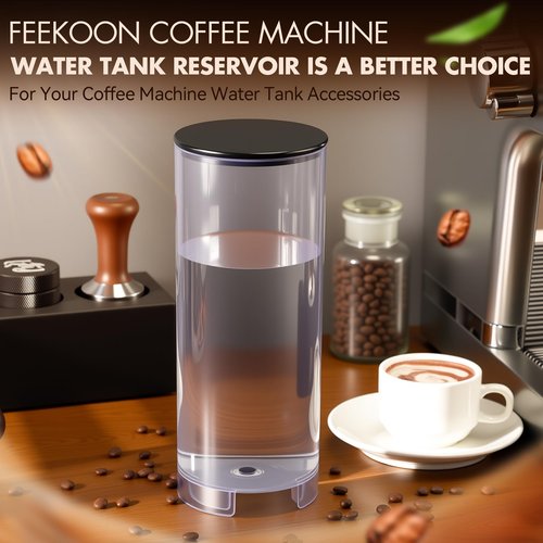Feekoon 60 OZ Water Tank Reservoir Compatible with Groupe SEB Nespresso by Krups Vertuo Plus Deluxe XN900840 Coffee Machine/Krups Groupe SEB Nespresso Vertuo Plus XN900T40 Pod Coffee Machine