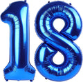 Number 18 Balloon - Navy Blue 40 Inch | Perfect for 18th Birthday Celebrations & Party Decor