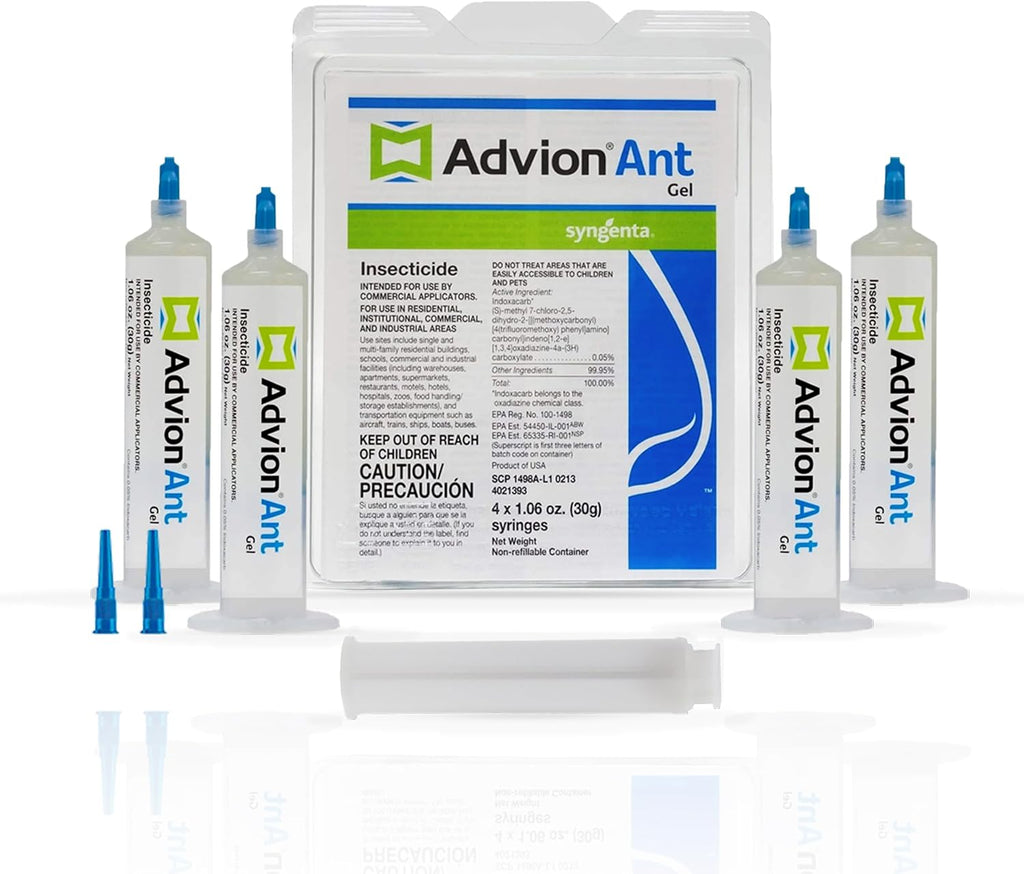 Syngenta Advion Ant Gel - Effective Ant Bait | 4 Tubes, 30 Grams Each for Maximum Control