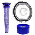 ZPSOX Dust Bin Lid Cover + Filter Replacement Parts Compatible with Dyson V8 V7 Vacuum Cleaner Canister Dirt Cup Lid,Bottom Accessories Part,Dust Collector Bucket Cover/Vacuums Attachment