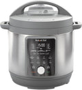 Instant Pot 8-Quart Electric Pressure Cooker - Whisper Quiet 9-in-1 Multi-Function with App & Recipes