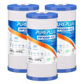 PUREPLUS 5 Micron 10" x 4.5" FXHTC Whole House Sediment and Carbon Water Filter Replacement Cartridge for GE GXWH40L, GXWH35F, GNWH38S, Culligan RFC-BBSA, WRC25HD, RFC-BB, PP10BB-CC, WFHD13001, 3Pack