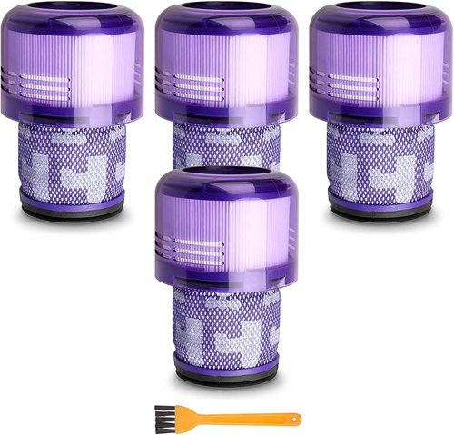 Dyson V11 Vacuum Filters - 4 Pack Replacement for V11 Animal, Torque Drive, V15 Detect | Efficient Cleaning