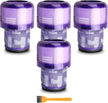 Dyson V11 Vacuum Filters - 4 Pack Replacement for V11 Animal, Torque Drive, V15 Detect | Efficient Cleaning