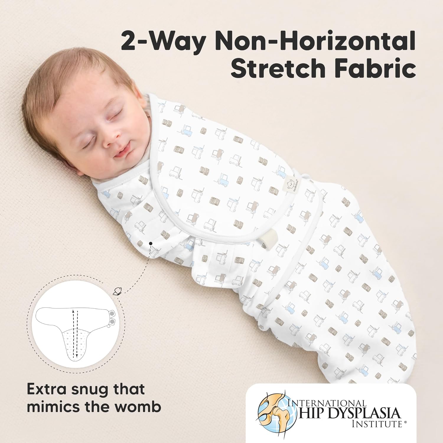 Organic Baby Swaddle Sleep Sacks by [Brand Name] - Soft & Snug 3-Pack for Newborns 0-3 Months