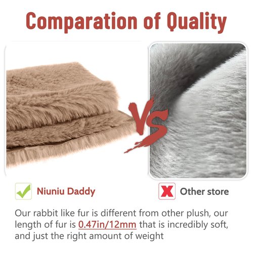 Niuniu Daddy 20" | 3.3 Pound Wild Boar Weighted Pig Stuffed Animals for Kids Adults, Large Wild Boar Weighted Body Pillow for Sleeping, Fluffy Pig Plush Toy for Birthday Christmas Holiday Presents