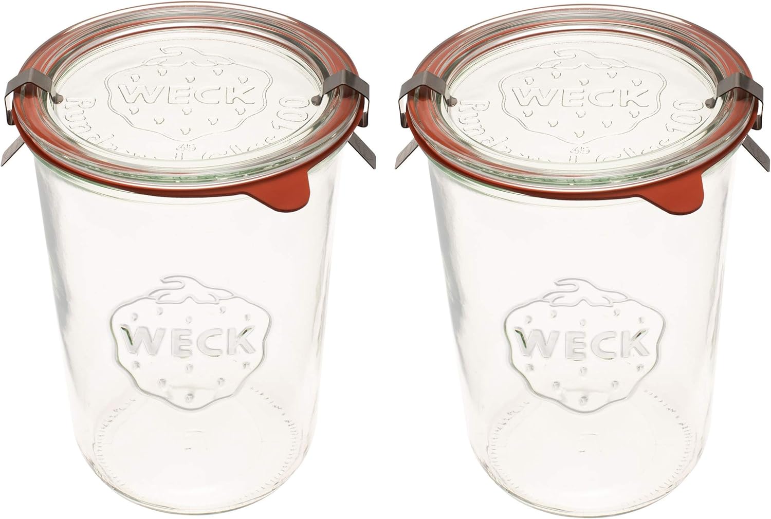 Weck 743 Mold Jar - Premium Glass Storage Container for Preserving Food | 1.5L Capacity