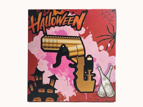Luxelinc Halloween Champagne Gun Shooter, Liquor Gun Beer Gun Shooter Drink Gun Shooter for Party, Bubbly Blaster Beverage Blaster Gun Alcohol Shot Gun for Weddings, Birthdays, Clubs Gift