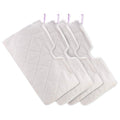 4 Pack Steam Mop Replacement Pads Compatible with Shark Steam Pocket Mop S3500 Series (S3501, S3601, S3550, S3901, SE450), Reusable Washable Microfiber Steam Mop Pads for Sealed Hard Floors